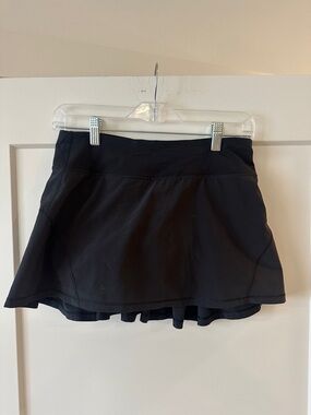lululemon athletica Black A-Line Skort with Built-In Liner
